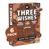 Plant-Based and Vegan Breakfast Cereal by Three Wishes - Cocoa, 6 Pack - More Protein and Less Sugar Snack - Gluten-Free, Grain-