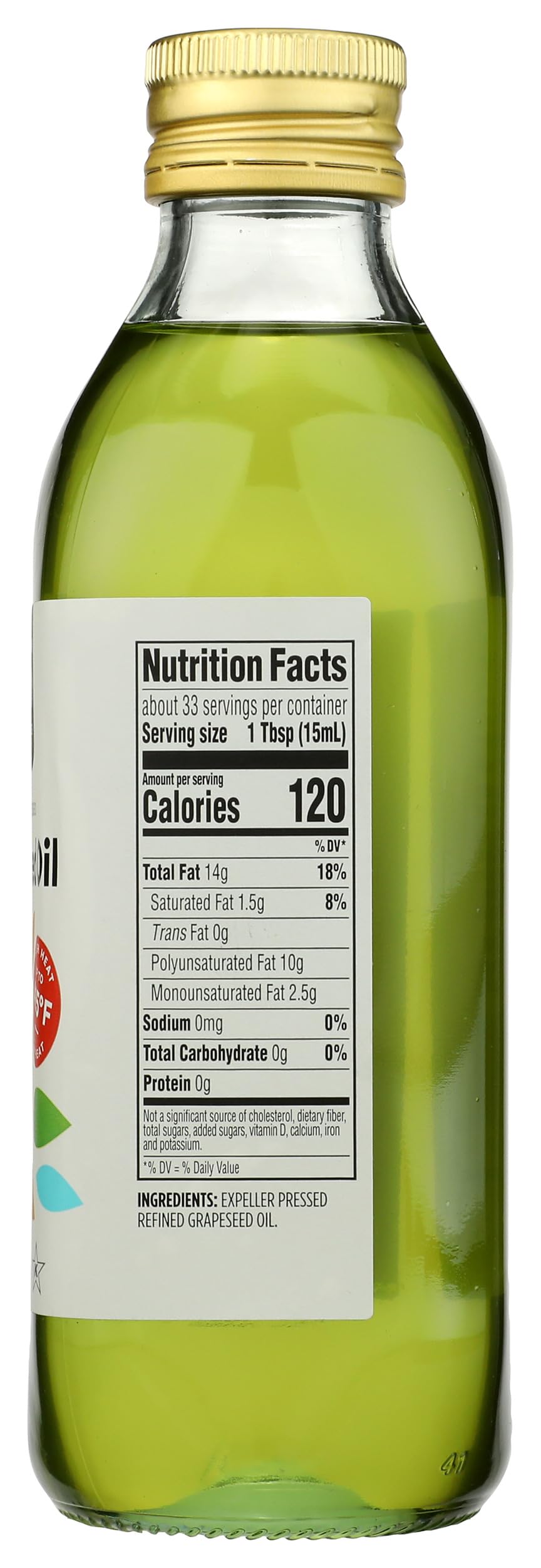 365 By Whole Foods Market, Grapeseed Oil, 16.9 Fl Oz