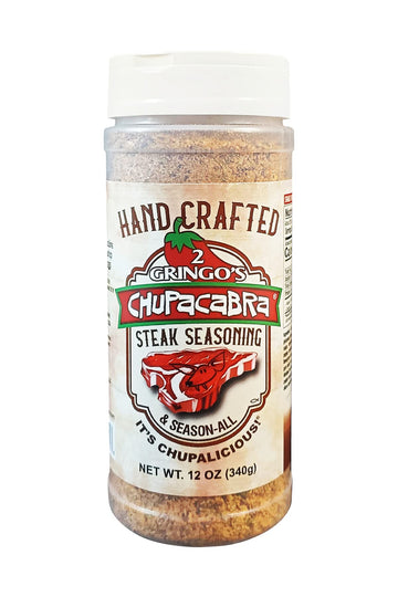 2 Gringos Chupacabra Steak Seasoning, 12 Ounces