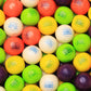 Gumballs For Gumball Machine - 1 Inch Large Gumballs - Tropical Fruit Big Gum Balls - 2.4 Lb Gumball Machine Refills - 1" Gumballs - Bulk Gum For Kids - Assorted Chewing Gum