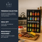Kiri & Sons BBQ Gourmet Grilling Spice Set - 20 Flavors in Glass Bottles, Perfect Father's Day Gift, 30 Ounce Seasonings