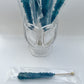 SweetGlob Classic Rock Candy Sticks, Blue Raspberry, 6 Count, Individually Wrapped, Model FBABlueRaspberrySticks6ct