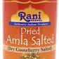 Rani Dried Amla Salted (Dry Gooseberry Salted) 7oz (200g) PET Jar ~ All Natural | No Color | Gluten Friendly | Vegan | NON-GMO |