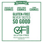 Tate'S Bake Shop Gluten Free Cookies Variety Pack, Lemon, Ginger Zinger And Chocolate Chip Cookies, 3 - 7 Oz Bags