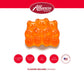 Albanese Gummi Bears - Worlds Best Orange Candy, 5 lbs, Pack of 1