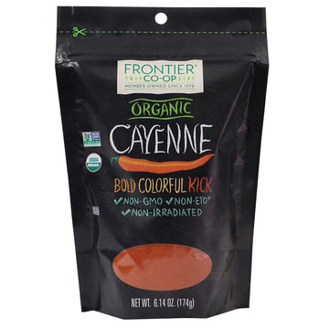 Frontier Co-Op Organic Ground Cayenne Pepper 6.14Oz