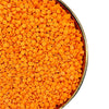 NIPEOR Rainbow Sprinkles Orange Confetti Sprinkles 3.53oz/100gEdible Sprinkle Topping Confetti Sprinkles, Round Sprinkles for Ca