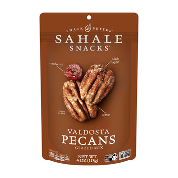 Sahale Snacks Valdosta Pecans Glazed Mix, 4 Ounce (Pack of 6), Plastic, No Color, Model 893869000560