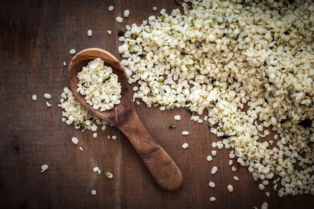 Food To Live Organic Hemp Seeds, 8 Pounds - Non-Gmo Raw Hearts, Hulled, Shelled, Kosher, Vegan, Bulk, Low Carb, Low Sodium, Good