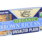 Edward & Sons Organic Brown Rice Snaps Crackers, Unsalted, 3.5 Oz