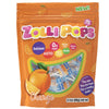 Zollipops Clean Teeth Lollipops Anticavity Sugar-Free Candy, Orange, 3.1Oz, 15 Count - Ideal For Kids, Diabetics, And Keto Diet
