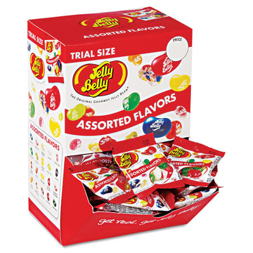 Jelly Belly Jelly Beans, 20 Flavors, .35-Oz Trial Size Packs, 80 Count