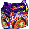 Samyang Buldak Hot Chicken Spicy Ramen Korea Instant Packaged Noodles,4.76 oz,Habanero Lime,5 Pack
