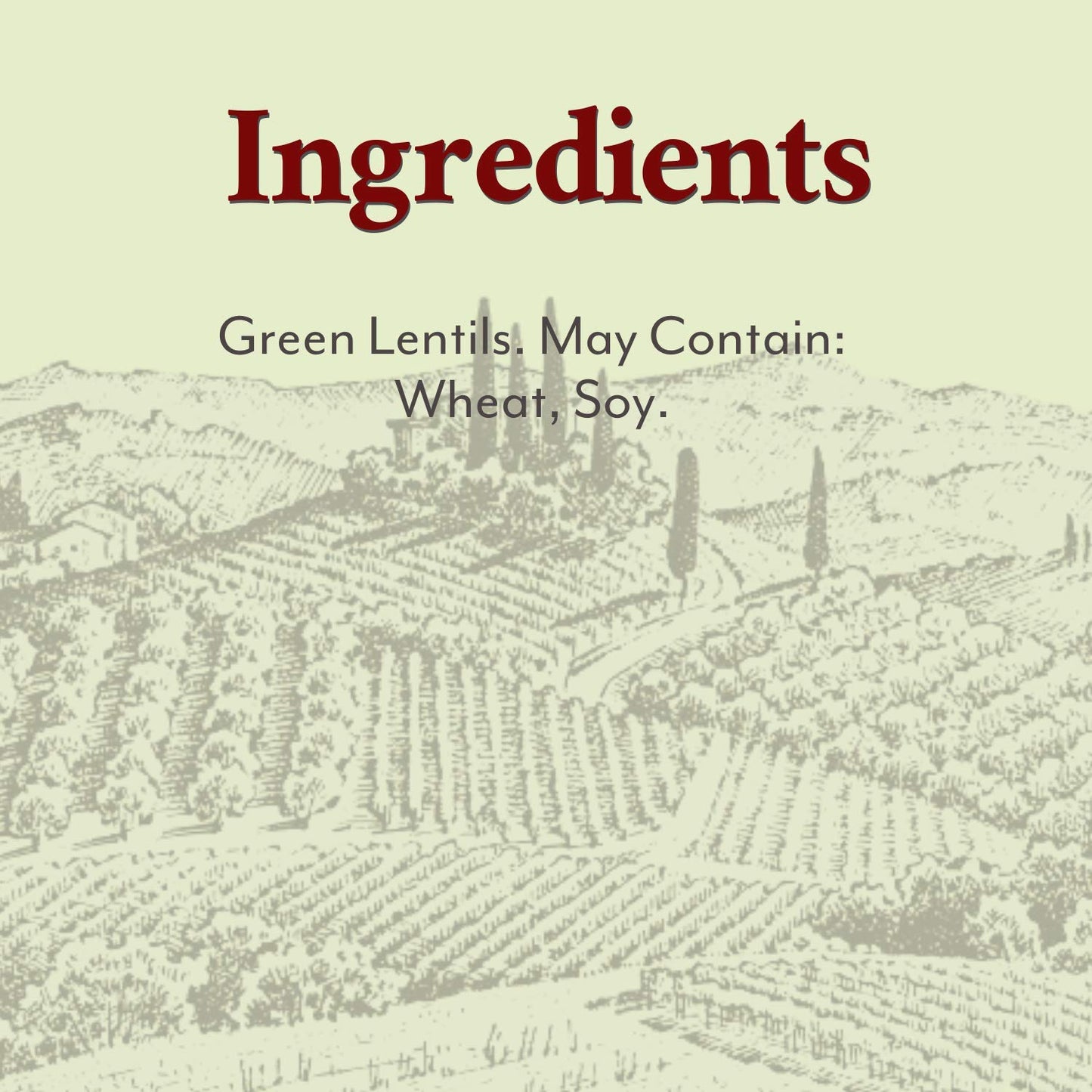 Roland Foods enhanced French Green Lentils  Whole Dry Legumes  17.5 Ounce  Pack of 12