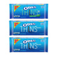 Oreo Thins Flavored Creme and Original Chocolate Sandwich Cookies Variety Pack, 39.3 Oz, Green, Model HJM-2146
