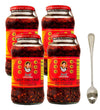 laoganma spicy chili crisp sauce Xiang La Cui Comes with a free Toothsome Mart spoon (pack of 4, 23oz)