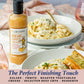 Carandini Italian Cheese Dressing With Sweet White Vinegar & Parmigiano Reggiano Dop - Gourmet, Gluten-Free, Light & Creamy, Swe