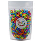 Firstchoicecandy Silly Banana Heads Classic Hard Candy (Assorted Rainbow, 2 Pound)