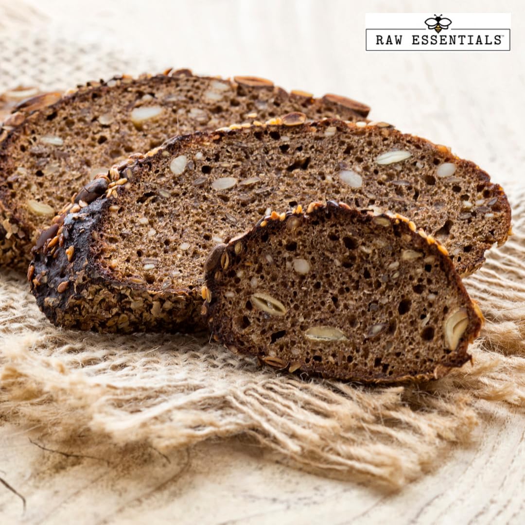 Raw Essentials Ground Caraway Seeds - Warm & Earthy Flavor - 8 Ounce Bottle