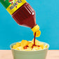 Bundle EL CHILERITO Sauce Chamoy Flavor 1L/ 33.8 Fl. Oz + Sauce Chamoy Mango Flavor - Mexican Foods - For Garnishing Fruits And