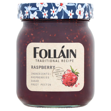 Follain Traditional Irish Raspberry Jam 370g (13oz)