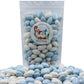 FirstChoiceCandy Jordan Almonds (2 Pound, Baby Blue & White)