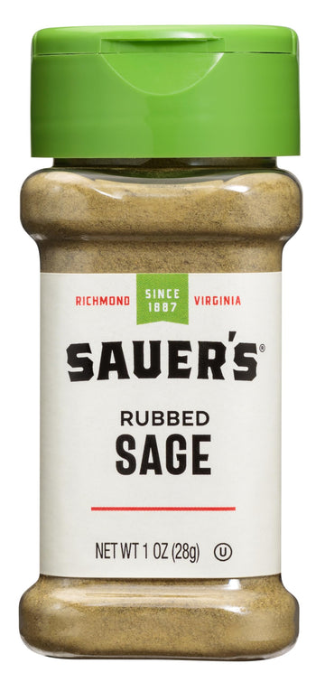 Sauer's Sage, Rubbed, 1.00 Ounce (Pack of 1)