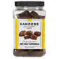 Sanders Milk Chocolate Sea Salt Caramels, Kettle Cooked, 28 oz Gift Tub, Milk Chocolate Caramel