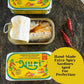 NURI Portuguese Sardines in Extra Spiced Olive Oil - 4 Pack (4.4 oz cans) - Premium Quality Seafood for Gourmet Cooking