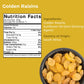 Amrita Golden Raisins 1 lb | No Added Sugar, Naturally Sweet, Gluten Free Dried Sultanas, Kishmish | Packed Fresh in Resealable