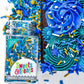 Sweets &   Boutique Hanukkah Sprinkles for Cake Decorating - Blue and Gold Jimmies, Confetti Quin, Sugar Pearls