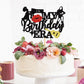 Ercadio 1 Pack Music Singer Cupcake Toppers In My Birth-Day E-R-A Cupcake Picks Popular Dance Singer Cupcake Toppers For S-Wifti