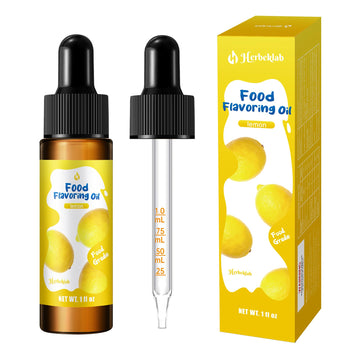 Lemon Extracts and Flavorings for Baking 1 Fl Oz Lemon Flavoring Oil Concentrated Candy Flavoring for Candy Making Lip Gloss Fla