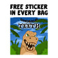 Dinosaur Teeth Smores Flavored Candy Corn Fun Unique Halloween Candy Gag Gift For Birthday Girls, Boys, Kids & Teens (7 Ounces)