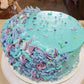 Edible Blue Ocean Mermaid Candy Sprinkles Starfish Dessert Sprinkle Shell Cake Cupcake Toppers Pearl Cookie Decorations Sweet Personalities Candy Sprinkles For Cake Decorating, 3.53 Oz