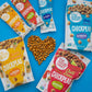 The Good Bean Crunchy Chickpeas - Chili Lime - Resealable Bag - Roasted Chickpea Beans - Vegan Snack with Good Source of Plant P