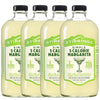 ChromaCast Margarita Mix 4 Pack - 750ml Bottles, Real Juice, No Preservatives, 5 Calories