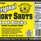 Buffalo Bills Original Short Shots - 30oz Bag of 105-120 Mildly Flavored 3.5 Sticks, 1.87 lb Snack Treats