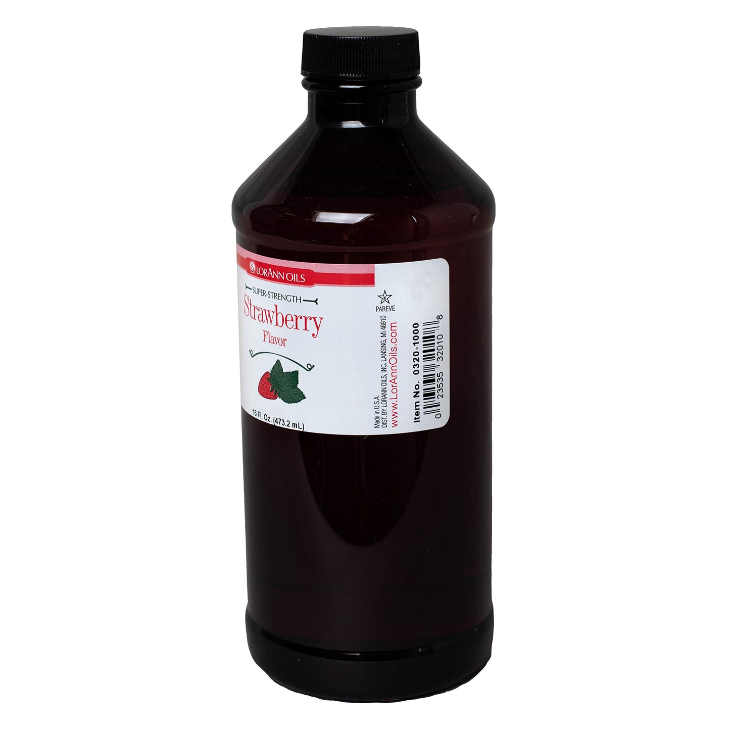LorAnn Strawberry SS Flavor, 16 ounce bottle