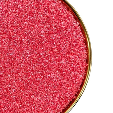 Red Sanding Sugar Edible Sugar Sprinkles For Cakes, Cupcakes, Cookies Sugar Sprinkles for Ice Cream Toppings Colored Sugars for 
