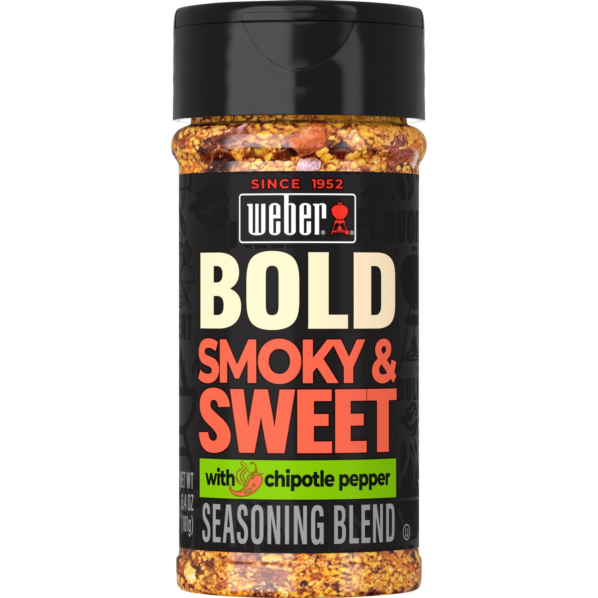 Weber Bold Smokey & Sweet Seasoning Blend  6.4 Oz