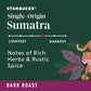 Starbucks Ground Coffee, Dark Roast Coffee, Sumatra, 100% Arabica, 6 Bags (12 Oz Each)