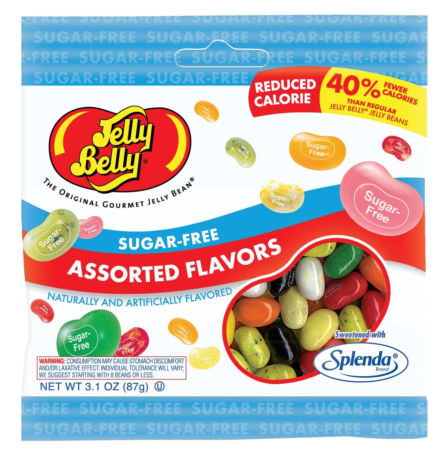 Health Conscious Sugarfree Gift Basket - Sugarfree chocolate and candy