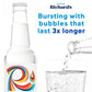 Richards Rainwater Sparkling Water (12 fl oz Glass Bottles, 12-Pack), Long Lasting Bubbles, Renewable Refreshing Carbonated Rai
