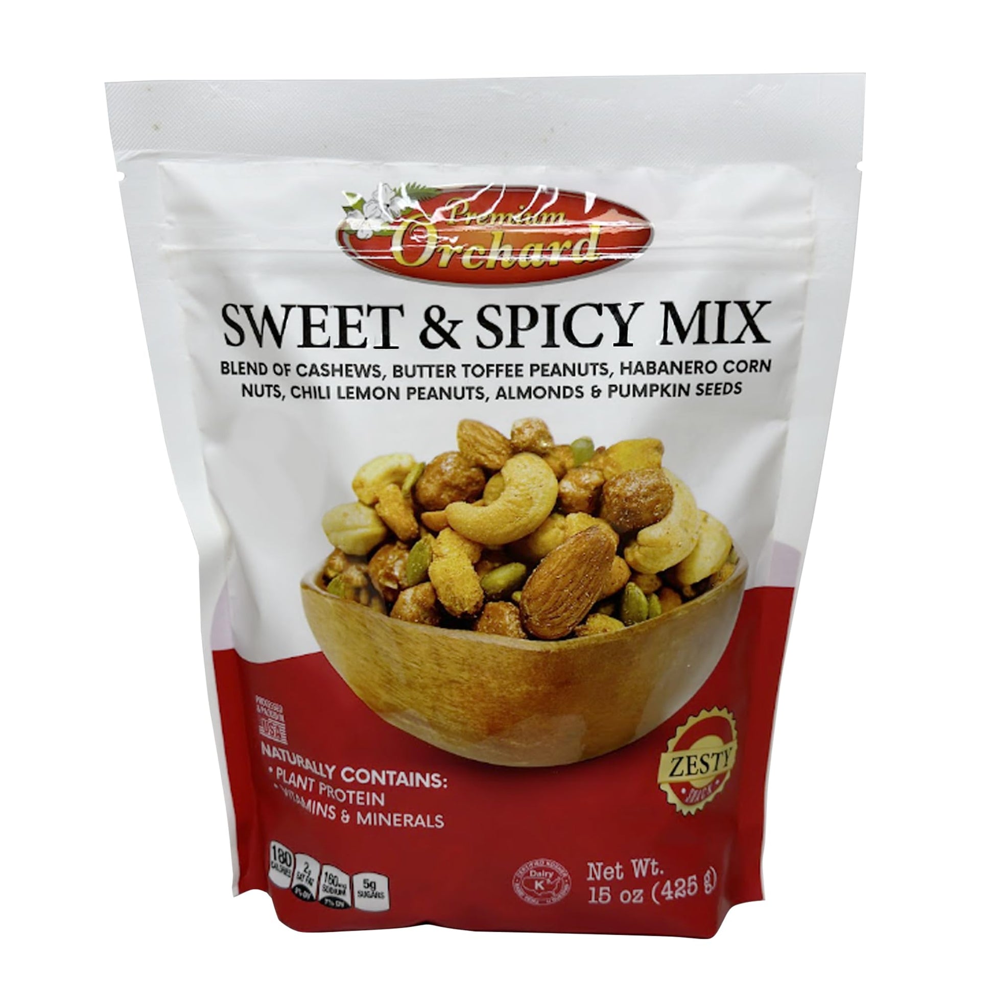 Mixed Nuts Sweet & Spicy Nut Mix - Salted Cashews Butter Toffee Peanuts Habanero Corn Nuts Chili Lemon Peanuts Almonds Dry Roast