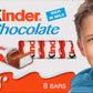 Kinder Chocolate, CASE, 8 Count (Pack of 10)
