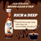 Nokchawon Brown Sugar Syrup - 21.16 oz, Ideal for Boba and Bubble Tea, Rich Flavor for Milk Tea and Desserts