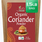 Jiva Organics Organic Ground Coriander Powder - Non-Gmo, Pure - Dhania, Coriander Seeds Ground (1.5 Pound Bag)