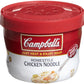 Campbell s Homestyle Chicken Noodle Soup, 15.4 Oz Microwavable Bowl (Case of 8)