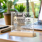 Thank You Gifts For Women Men Friends Mom, Religious Gift Friendship Present Thanksgiving Day Gifts For Family Member, Thank You